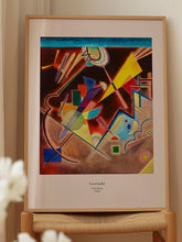 Kandinsky Deep Brown - Art Print